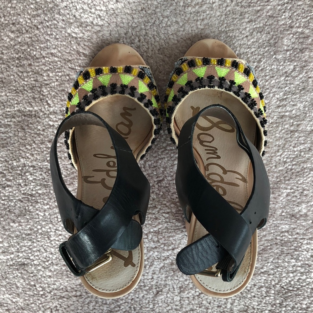 Tribal Inspired Statement Summer Heel